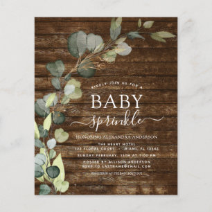 Papier Budget Baby Sprinkle Douche verdure