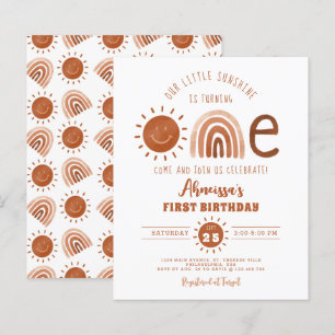 Papier Budget Boho Rainbow Little Sunshine Premier annive