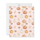 Budget Boho rose Citrouille fille Invitation Baby