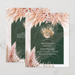 Papier BUDGET Boho TEA PARTY Pampas Grass Fête des mariée