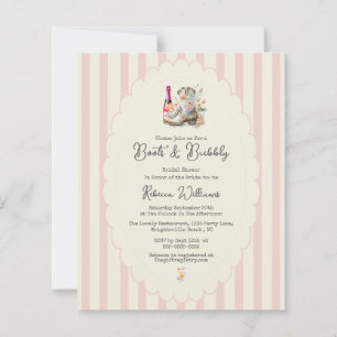 Papier  Budget Bottes &Bulles Mariage Champêtre Chic 