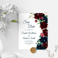 Budget Bourgogne & Fleurs Bleues Marine Save the D