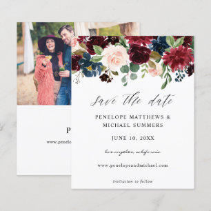 Papier Budget Bourgogne & Flore rose Enregistrer la photo