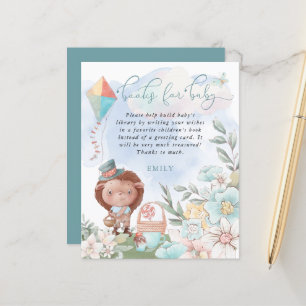 Papier Budget Boy Hedgehog Livres Pour Pique-Nique Baby s