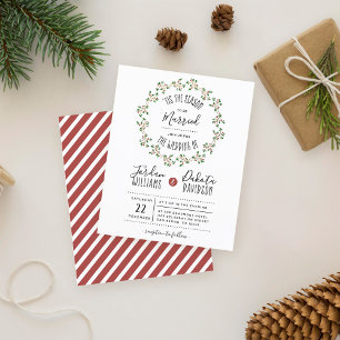 Papier Budget 'Cette Saison Mariage de Noël
