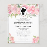 Budget Chic Rose Florals Regency Fête des mariées