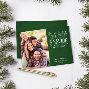 Papier Budget Christian Christmas Verset Holiday Photo