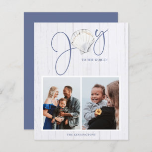 Papier Budget Coastal Noël Joy Seashell Holiday