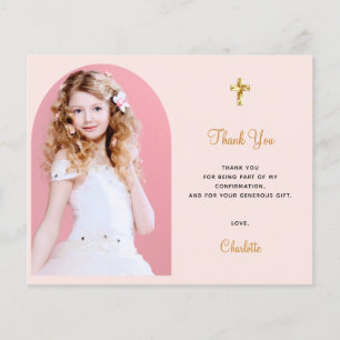 Papier Budget confirmant photo fille blush arche merci