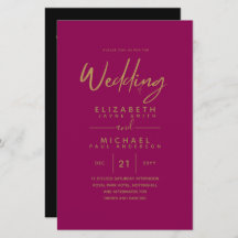 BUDGET Couleur Tendances Mariage OR Inviter Modern