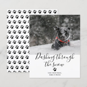 Papier BUDGET Dashing through the Snow Pet Dog Christmas
