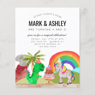 Papier Budget Dinosaur Unicorn Cake Cake Candle Joint Ann