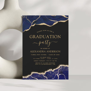 Papier Budget Diplôme d'âge 2023 Marine Blue Gold