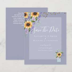 Papier BUDGET ÉCONOMISER LES DATES Tournesols Rustiques v