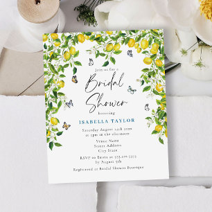 Papier Budget Été Citrus Citron Fête des mariées