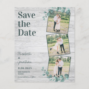Papier Budget Eucalyptus 3 Photo Mariage Enregistrer La D