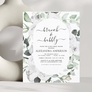 Papier Budget Eucalyptus Brunch & Fête des mariées Bubbly