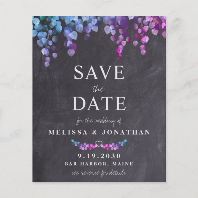 Papier Budget Eucalyptus Foliage S QR Code Enregistrer La (Devant)