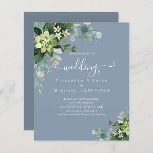 Papier BUDGET Eucalyptus Mariage de verdure