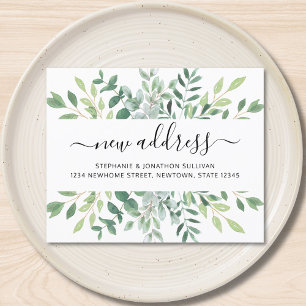 Papier Budget Eucalyptus verdure Faire-part mobile