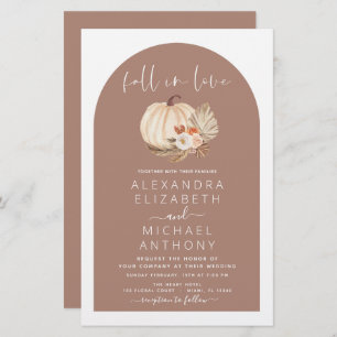 Papier Budget Fall in Love Mariage Terracotta
