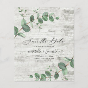 Papier budget feuillage eucalyptus bois blanc Enregistrer