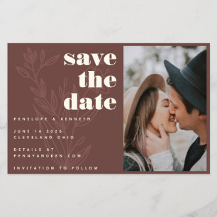 Papier Budget Floral Chaud Rustique Photo Enregistrer La 