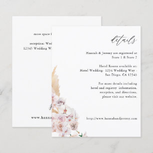 Papier Budget Floral Tropical Boho Végétal Détails