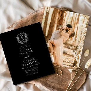 Papier Budget Formel Cimier Mariage Monogramme