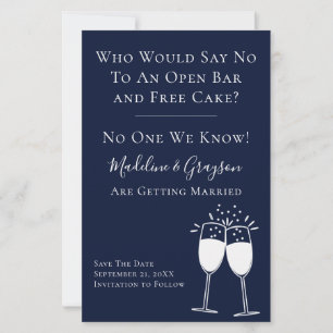 Papier BUDGET Funny Open Bar Gâteau Gratuit Enregistrer L