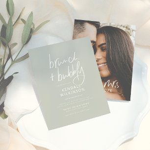 Papier Budget Futur Mme Sage Green Brunch & Bubbly Photo