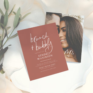Papier Budget Futur Mme Terracotta Brunch & Bubbly Photo