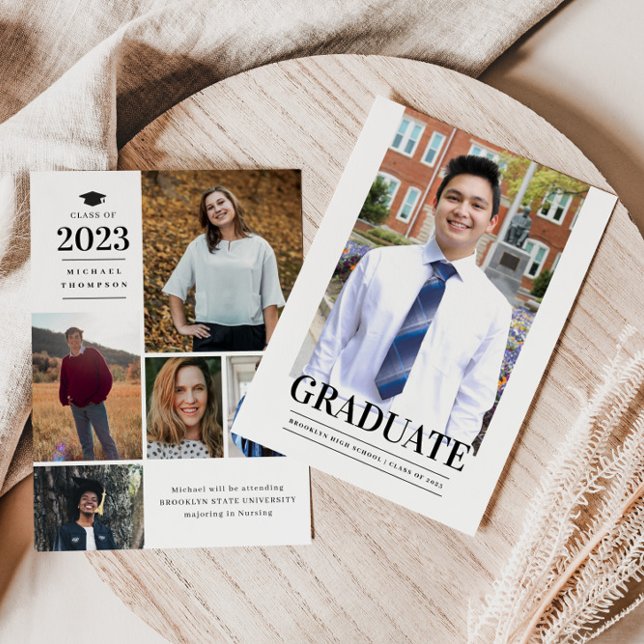 Papier Budget GRAD Faire-part d'obtention d'un diplôme of (Créateur téléchargé)
