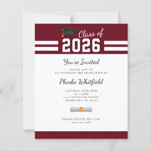 Papier Budget Graduate Class of 2022 Graduation Party