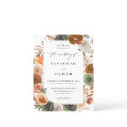 Budget Green & Terra Cotta Floral Mariage S2 -WHI