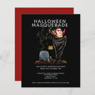 Papier BUDGET Halloween Masquerade Count Dracula Grave