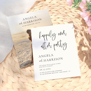 Papier Budget Happily Ever After Party Photo Mariage