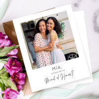 Budget Instantané photo Be My Maid of Honor Propos
