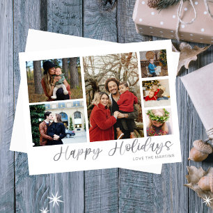 Papier Budget Joyeuses Vacances Argent 6 Photo