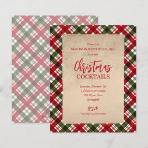 Papier Budget Joyeux Noël sur les invitations de la fête
