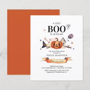 Papier Budget Little Boo Halloween Baby shower garçon