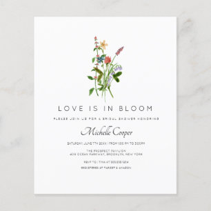 Papier Budget Love est dans la Fête des mariées Fleur sau