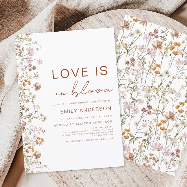 Papier Budget Love est dans la Fête des mariées Fleur sau (Créateur téléchargé)