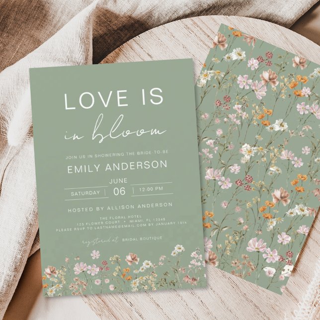 Papier Budget Love est dans la Fête des mariées Fleur sau (Créateur téléchargé)