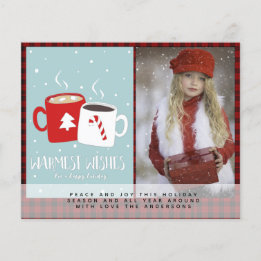 Papier Budget Lumberjack Photo Lettre Invitation de Noël