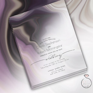 Papier Budget Mais Beau Agate prune poussiéreux