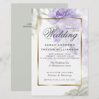 Papier Budget mais beaux Roses rustiques violets