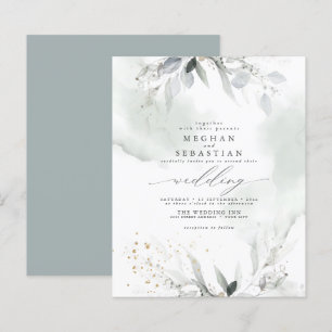 Papier Budget Mais Belle Elégante Aquarelle Foliage