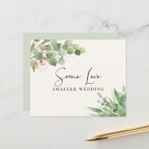 Papier Budget Même Amour Plus Petit Mariage Eucalyptus