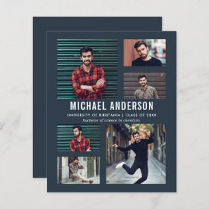 Papier Budget Minuit 6 Photo Tableau noir Grad Party